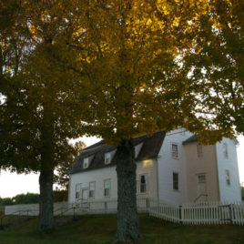 Shaker Meeting House Sabbathday Lake Village Maine