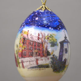 Shaker Village Egg Ornaments