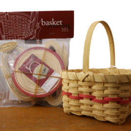 Basket Weaving 101 kit - 1 Quart Berry Basket
