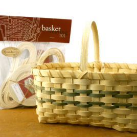 Basket Weaving 101 kit: Beth's Market Basket