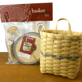 Basket Weaving 101 kit: Mail Basket