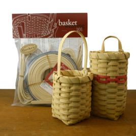 Basket Weaving 101 kit: Weaver's Choice Basket