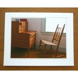 Sabbathday Lake Shaker Village Blank Card by Peg Becksvoort