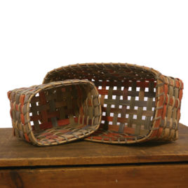 Set of 2 Space Dyed Desk Baskets