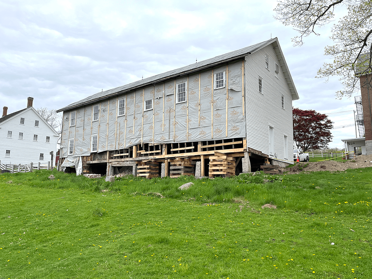 Shaker Herb House ready to lift