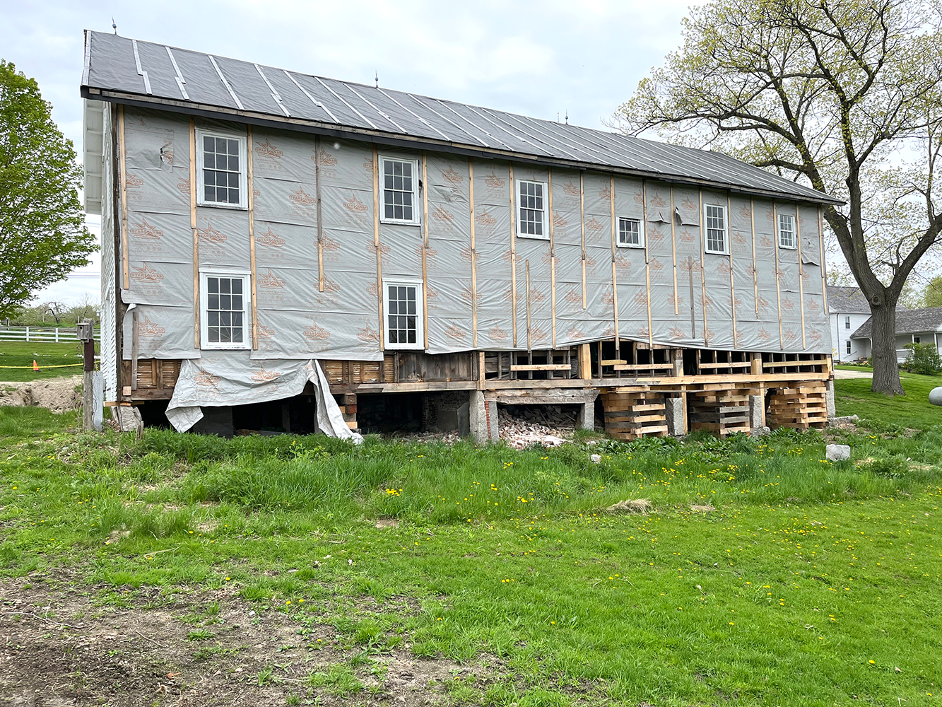 Shaker Herb House ready to lift