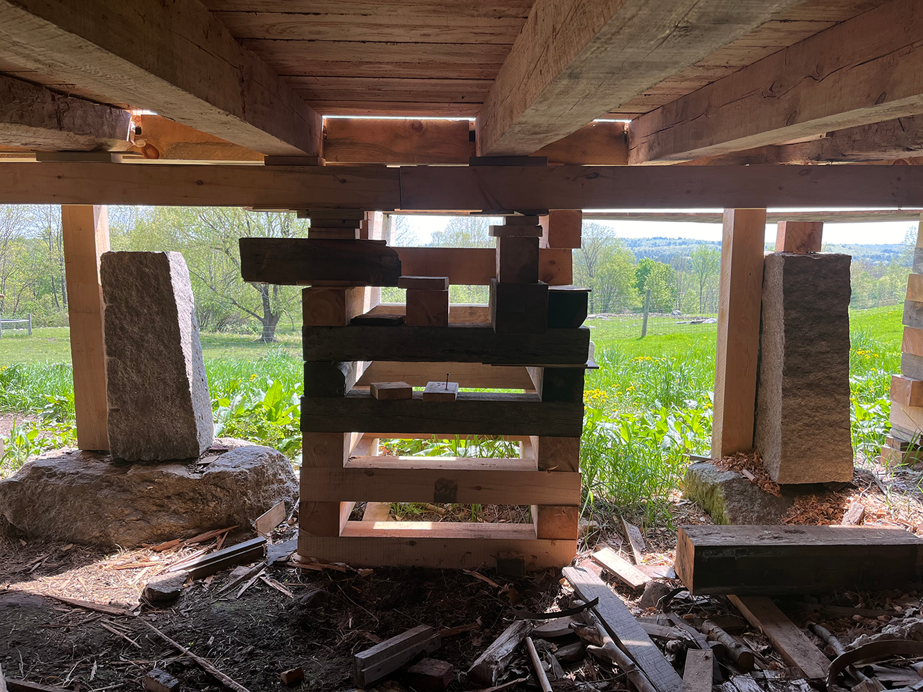 Shaker Herb House ready to lift