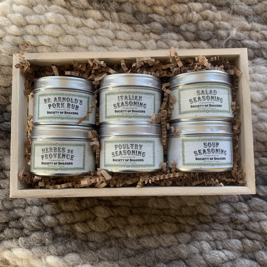 Shaker Herbal Gift Set of 6 Top Herbal Blends