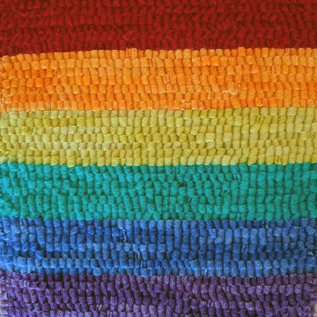 Rug Hooking with Parris House Wool Works Workshop - Rainbow