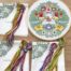 Spring Woodland Flowers Nature Studies Embroidery Hoop Whimsy Kit by Heidi Boyd