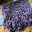 Shaker Wool Shawl - Mountain Laurel
