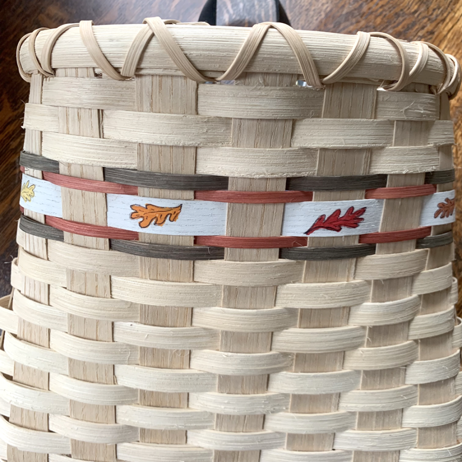 Fall Wall Mail Basket by Kennebunk Basketry for Shaker Village