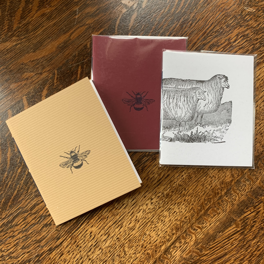 Letterpress Blank Notebooks by Grant House Press