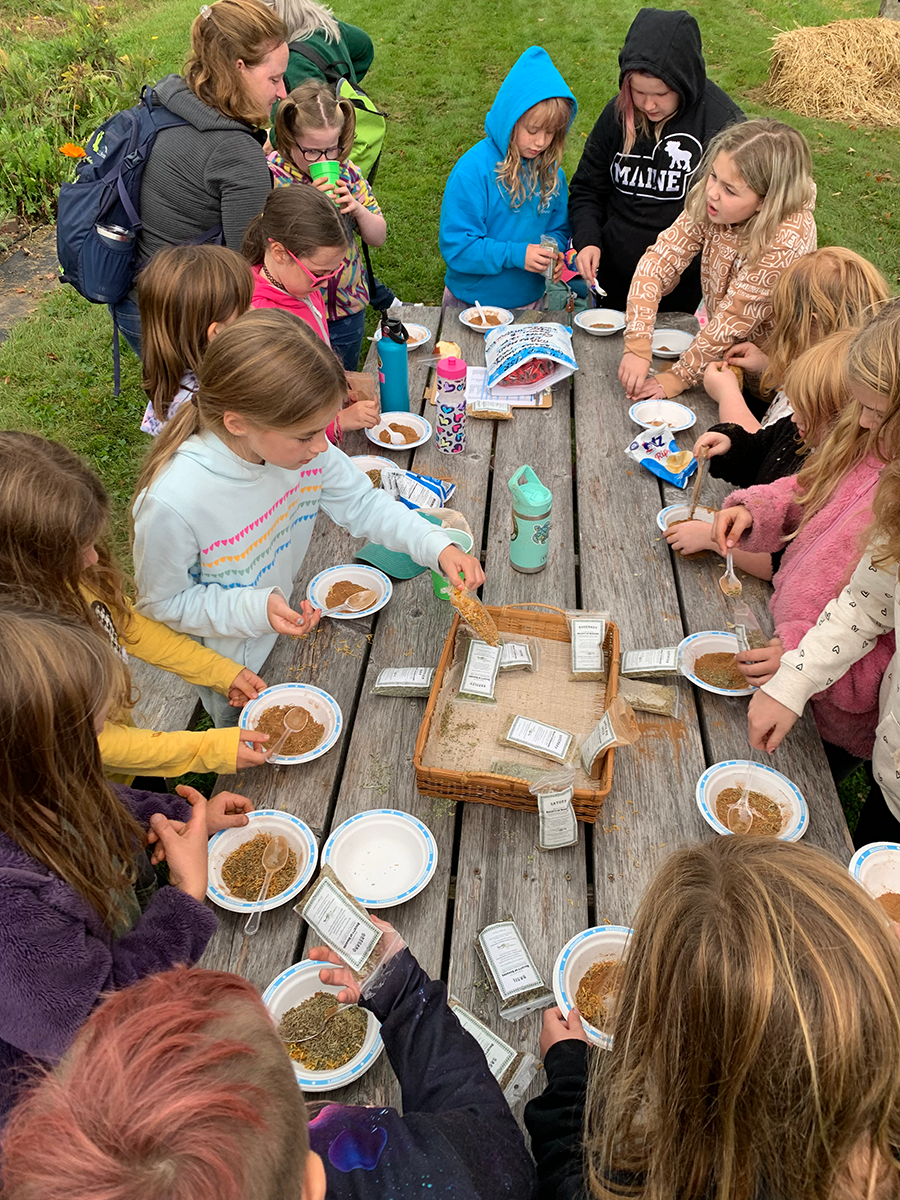 Girl Scouts of Maine Gardening with Shaker Village