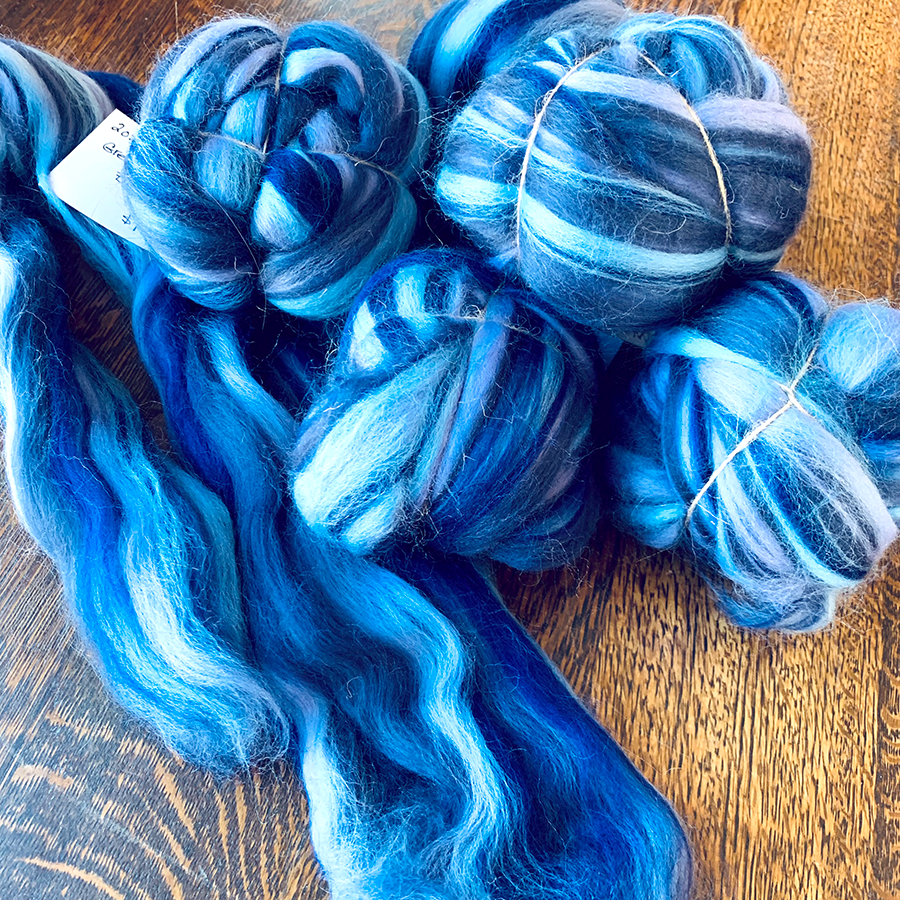 Merino Wool Roving by Betsey Leslie