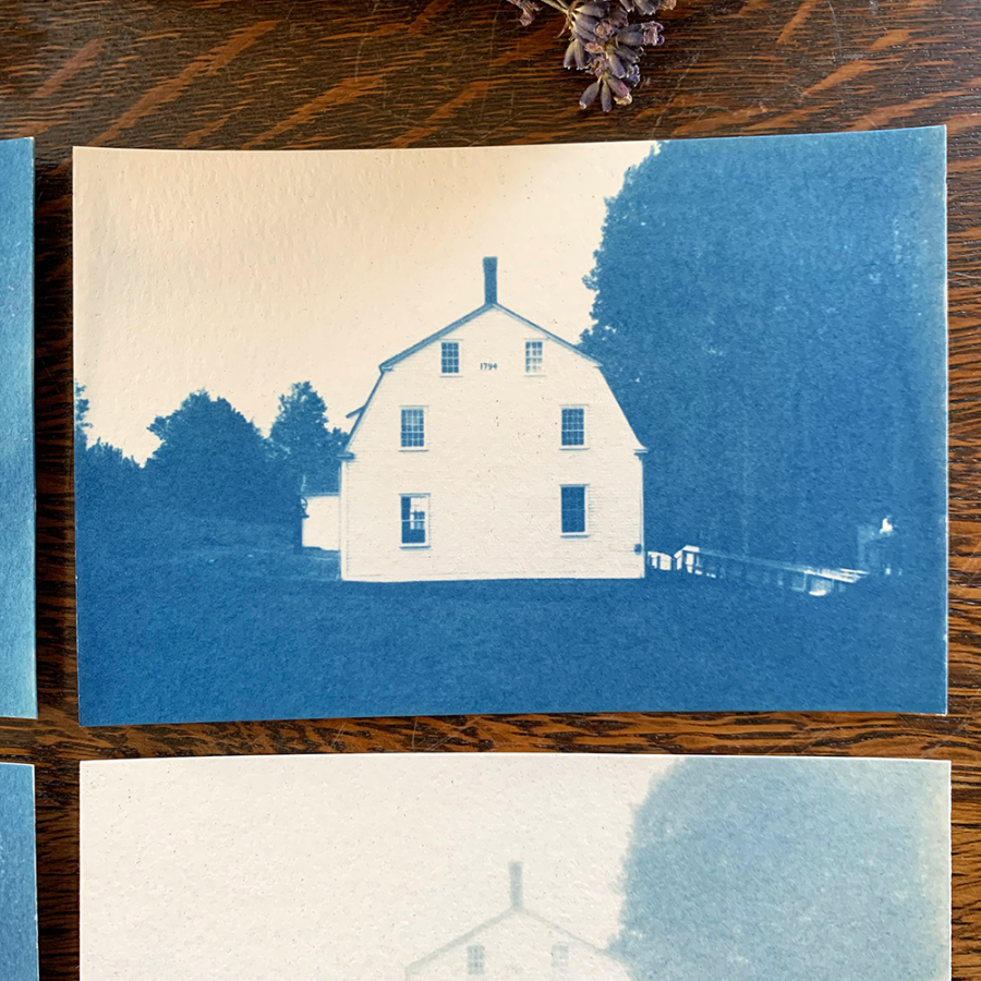 Meeting House Postcards of Shaker Village by Cole Caswell