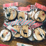Deer, Birch, & Cardinal Birch Bark Ornament by FloDo Designs