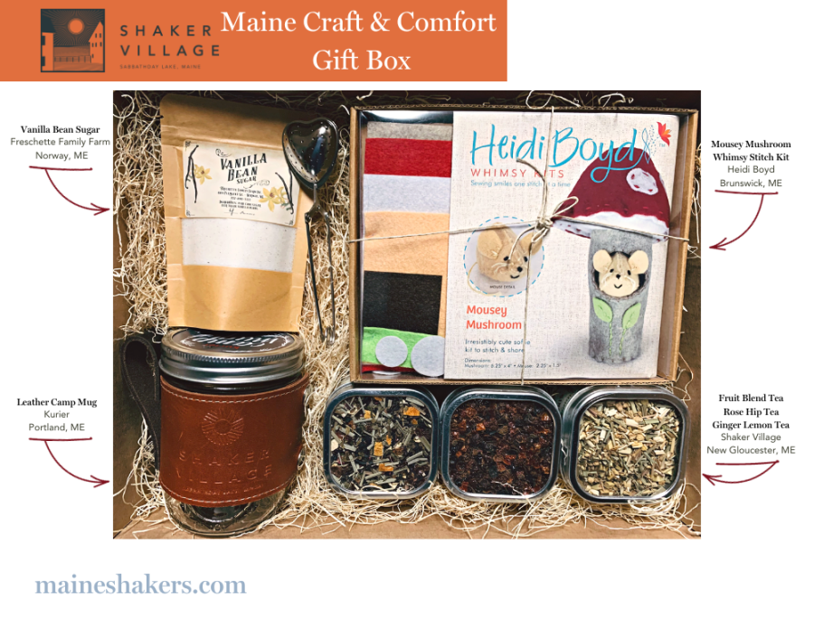 Maine Craft & Comfort Gift Set from Shaker Village - Mousey Mushroom