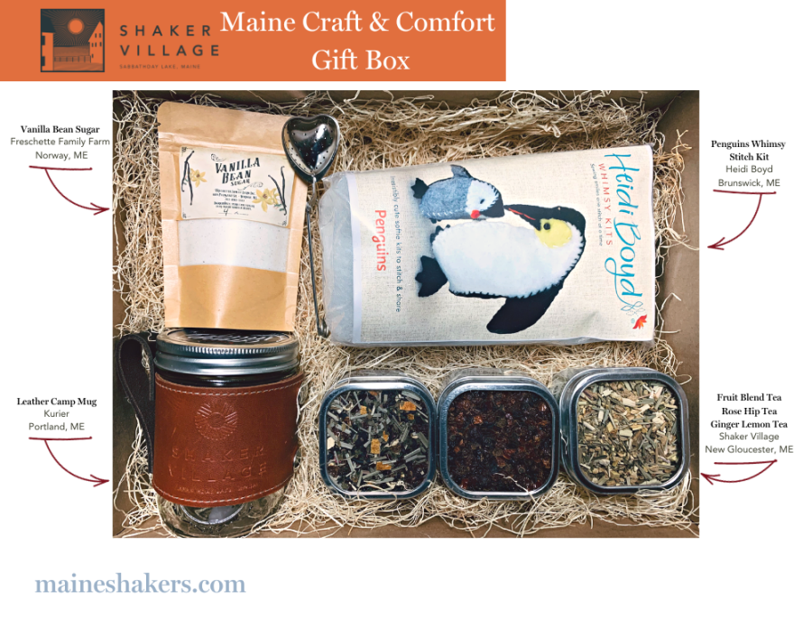 Maine Craft & Comfort Gift Set from Shaker Village - Penguins