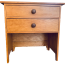 2-Drawer Pine Chest by Chris Becksvoort