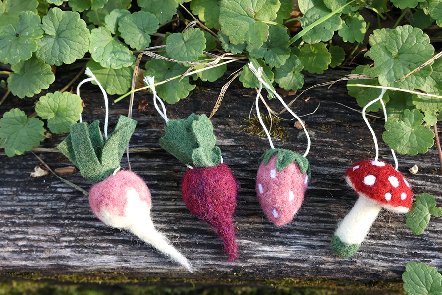 Needle Felted Garden Workshop with Gabrielle Stratmann at Shaker Village