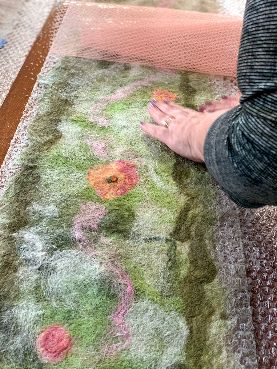 Nuno Felting Workshop with Betsey Leslie at Shaker Village
