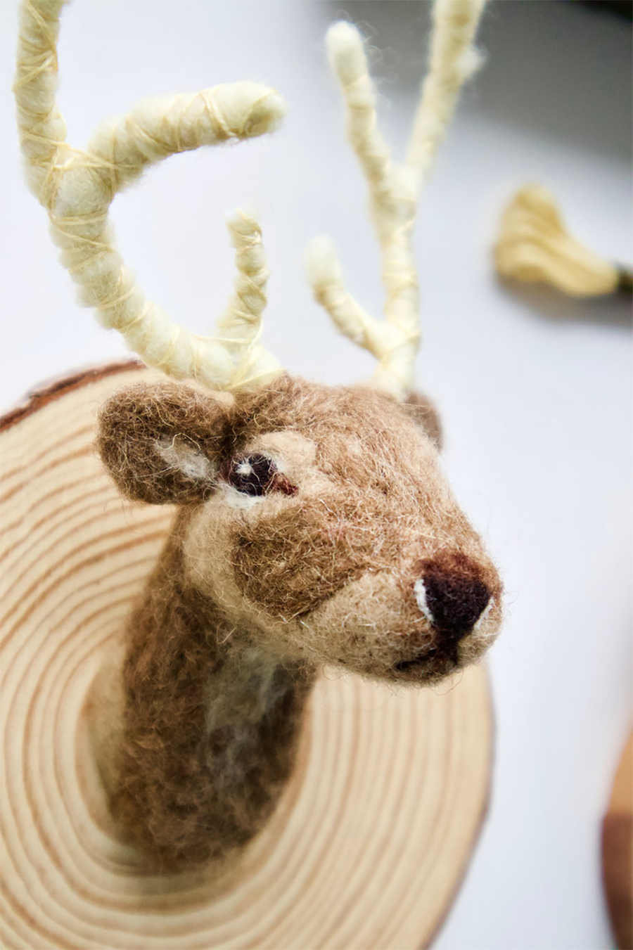 Oh Deer! Needle Felted Taxidermy Workshop with Gabrielle Stratmann at Shaker Village