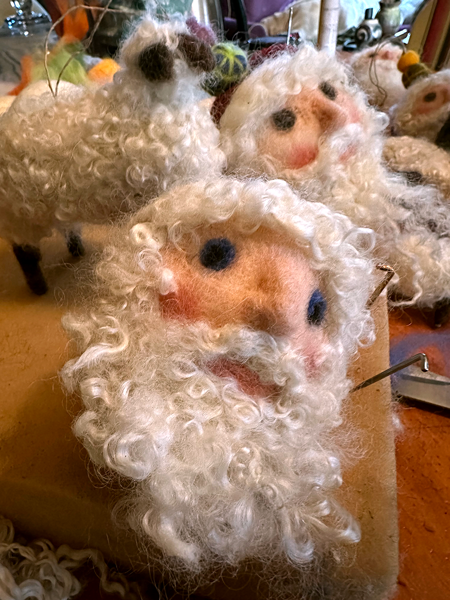 Wool Ornaments Workshop with Betsey Leslie at Shaker Village
