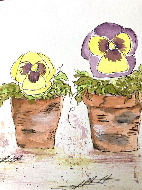 Watercolor Workshop Series- Whimsical Blooms with Kathleen Gerdes at Shaker Village