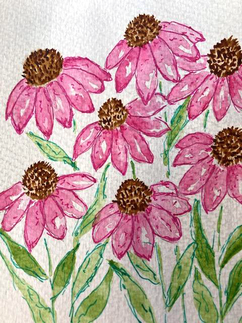 Watercolor Workshop Series- Whimsical Blooms with Kathleen Gerdes at Shaker Village