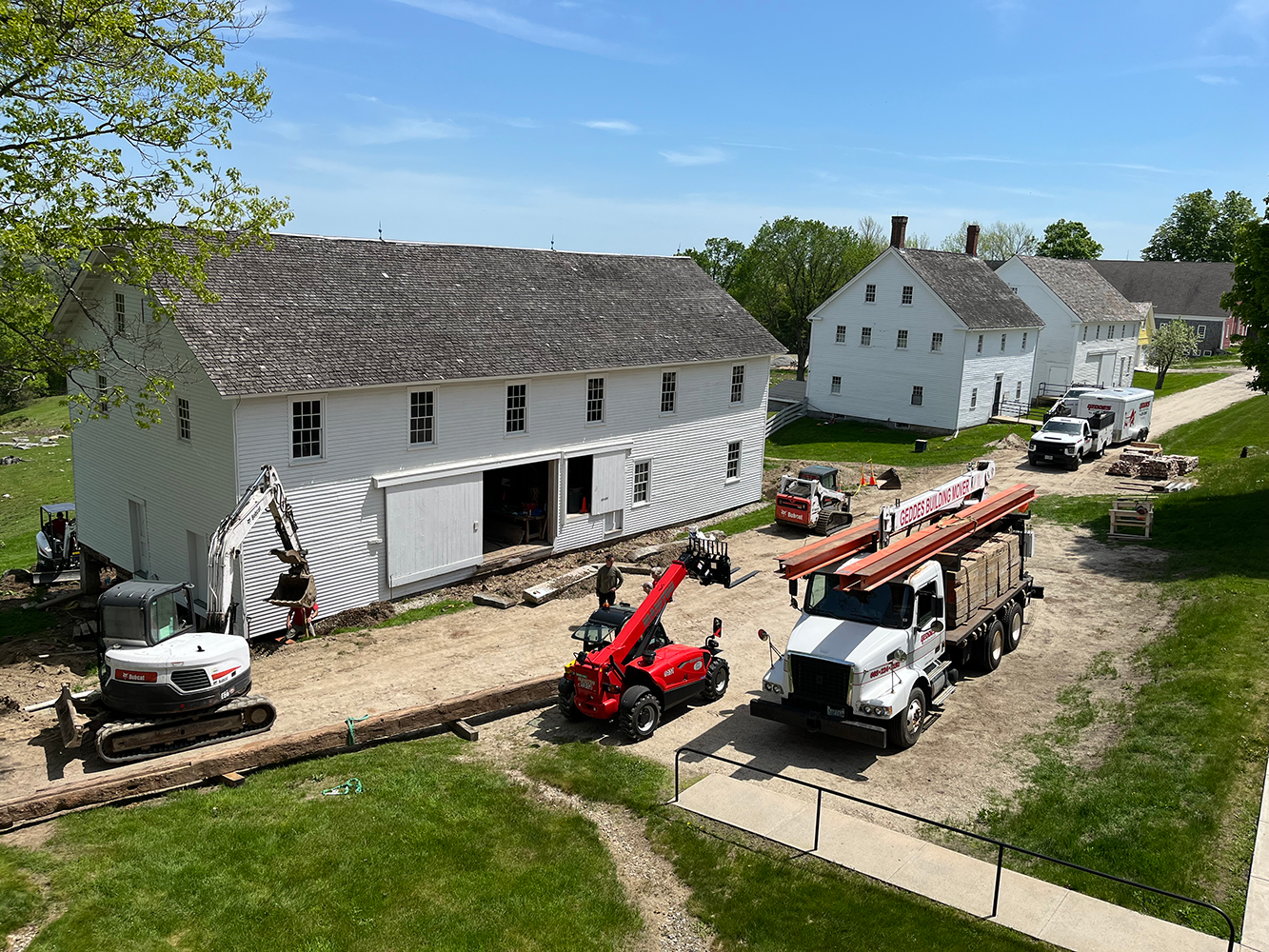 Shaker Herb House ready to lift