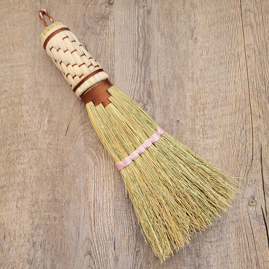 Stitched and Woven Whisk Broom Workshop at Shaker Village with Redmond Philbert