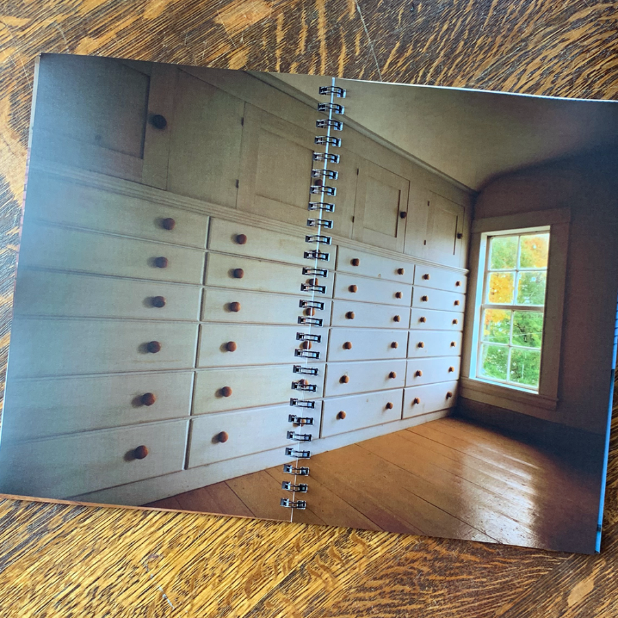 Sabbathday Lake Shaker Village Post Office History Book - Interior