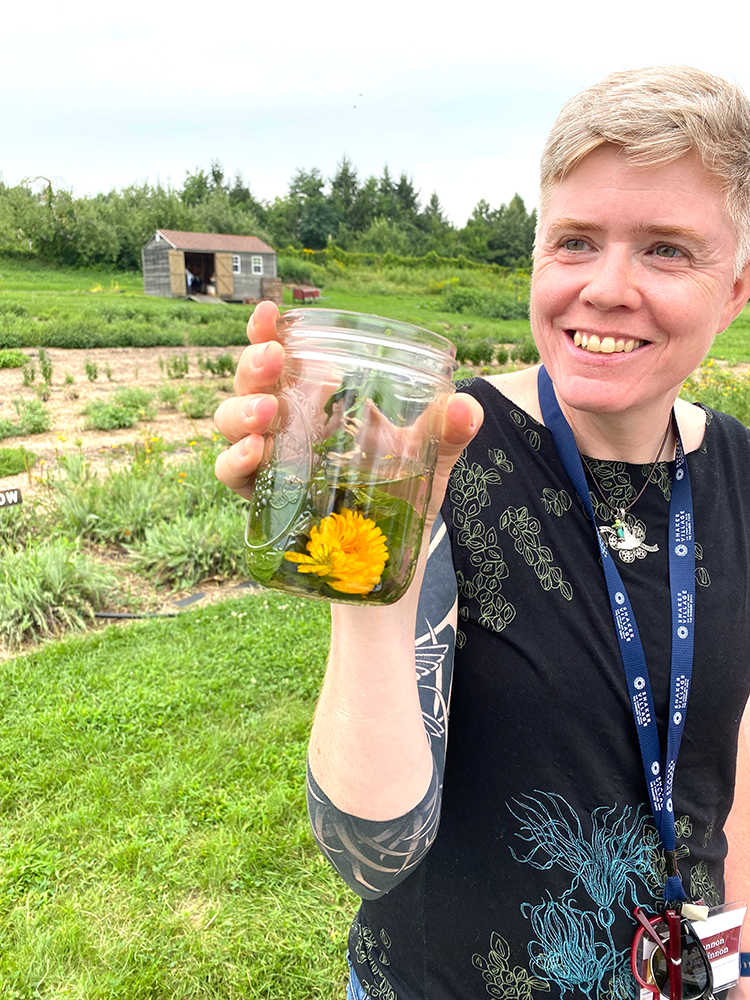 Herb Garden Workshop - making fresh herbal tea