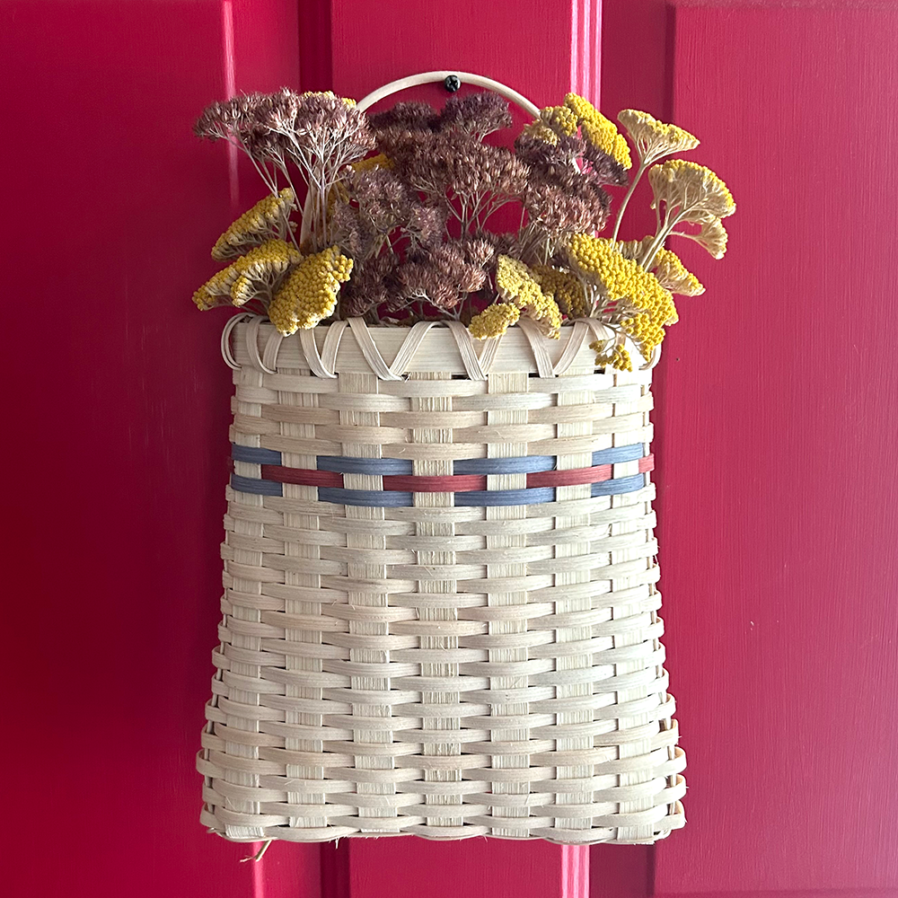 Hanging Basket Workshop at Shaker Village with Kennebunk Basketry