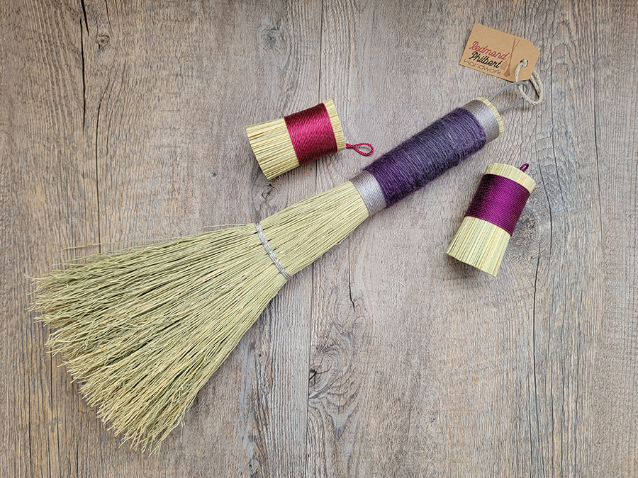 Stitched and Woven Whisk Broom Workshop with Robert Sheckler of Redmond Philbert Handwork