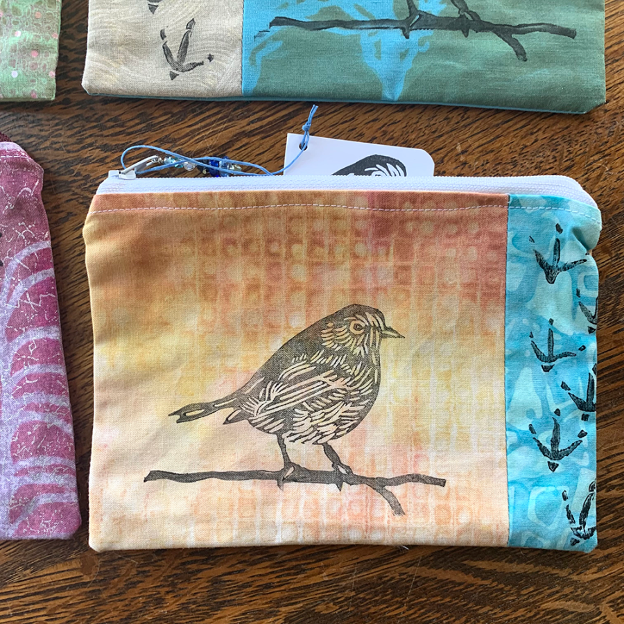 Bird Pouch by Bonnie Falkner for Shaker Village