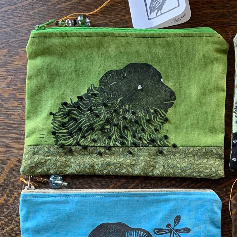 Sheep Pouch by Bonnie Falkner for Shaker Village