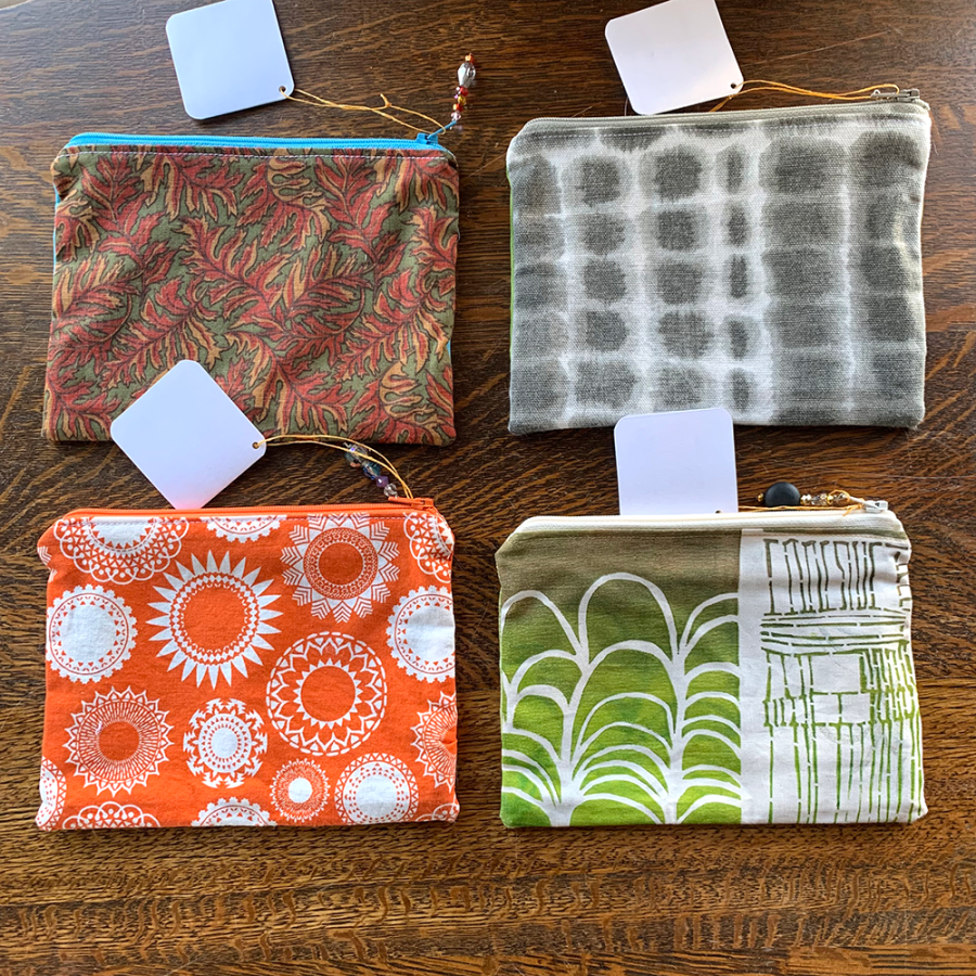 Sheep Pouches by Bonnie Falkner for Shaker Village