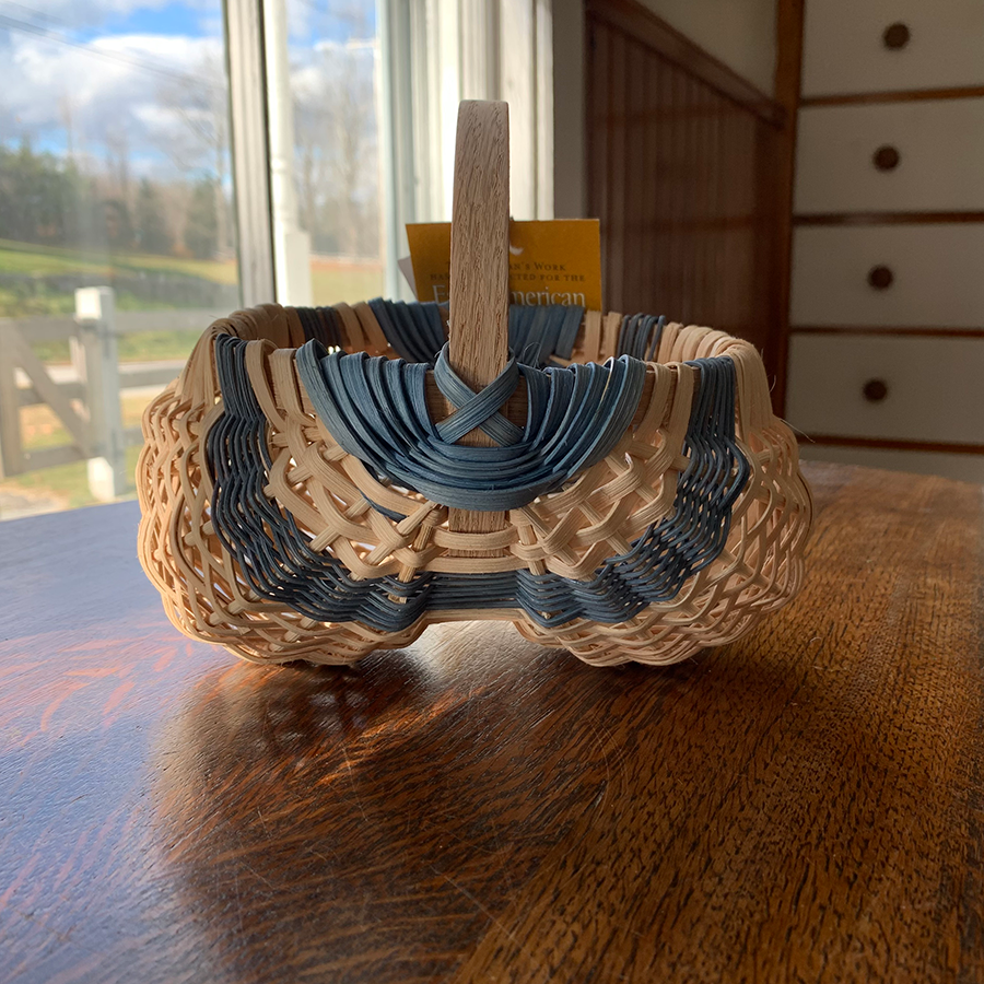 Oak Egg Basket by Kennebunk Basketry