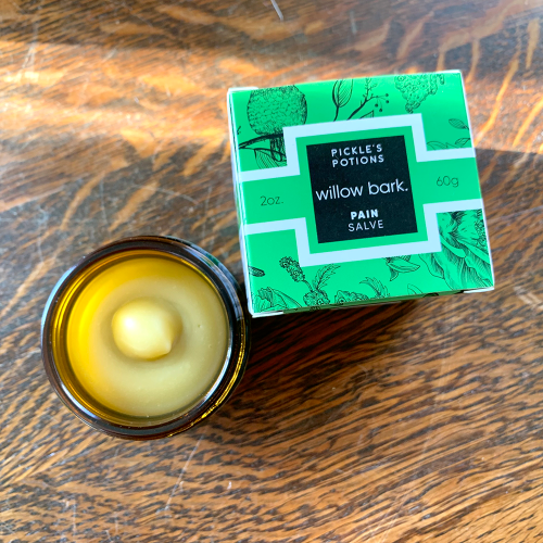 Pickle's Potions - Willow Bark Pain Salve Rub