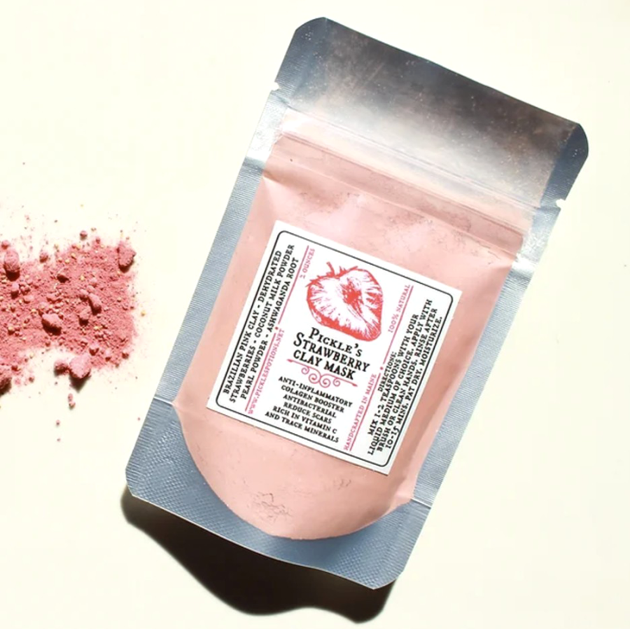 Pickle's Potions - Strawberry Clay Mask