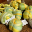 Yellow Green Merino Wool Roving by Ewes to You, Betsey Leslie