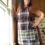 Reversible Apron from Vintage Woven Fabric handmade by Jamie Ribisi-Braley for Shaker Village