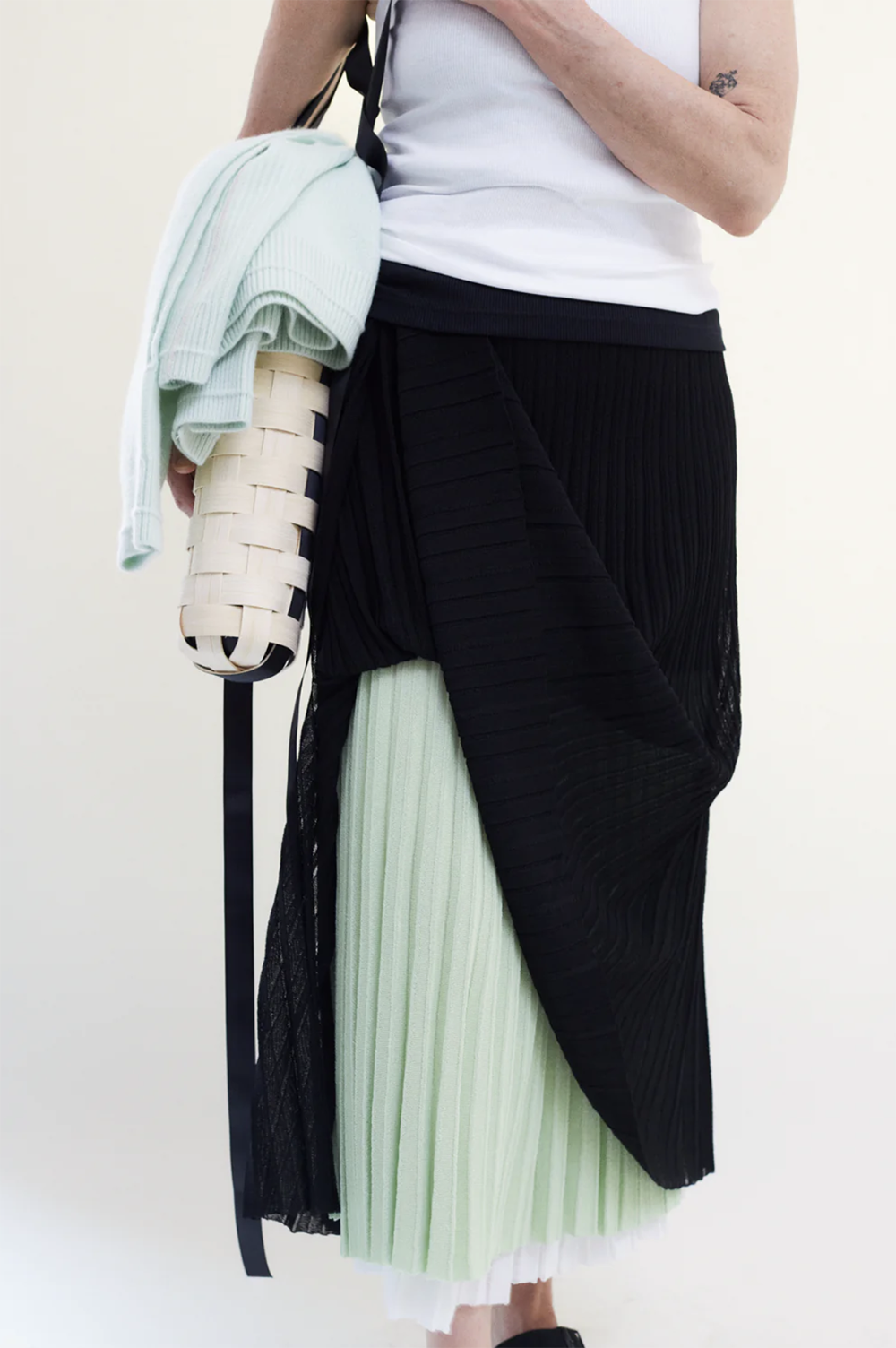 The Ribbon Bucket Basket Workshop at Shaker Village with Peggy and Erin Pollard of Underwater Weaving Studio