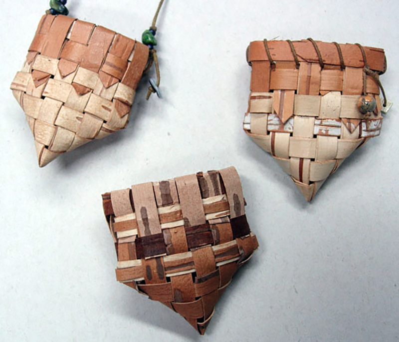 Birch Bark Basket Necklace- Choctaw Style Virtual Workshop with Carolyn Kemp for Shaker Village