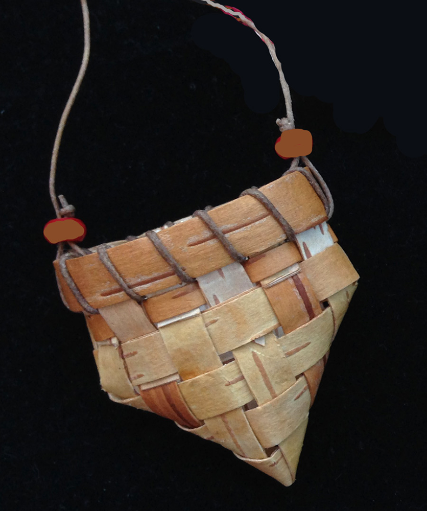 Birch Bark Basket Necklace- Choctaw Style Virtual Workshop with Carolyn Kemp for Shaker Village