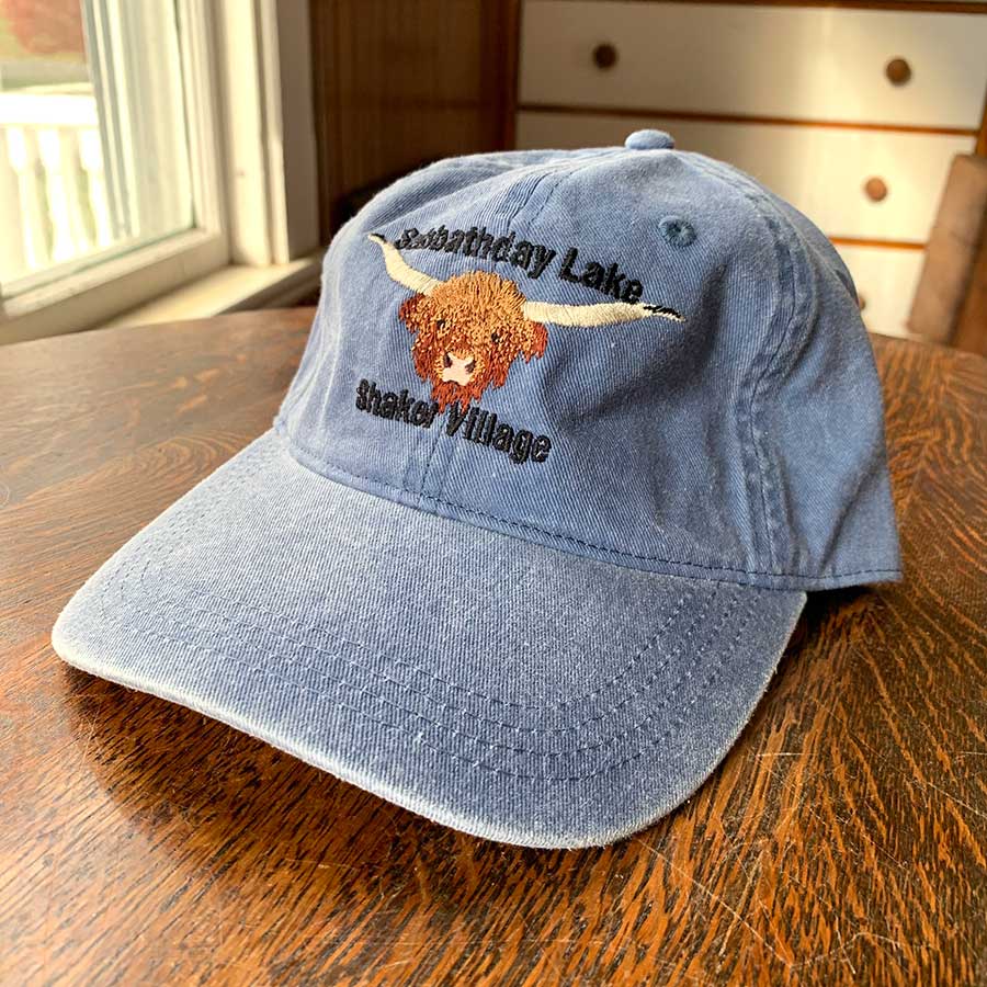 Sabbathday Lake Shaker Village Scottish Highland Cow Hat