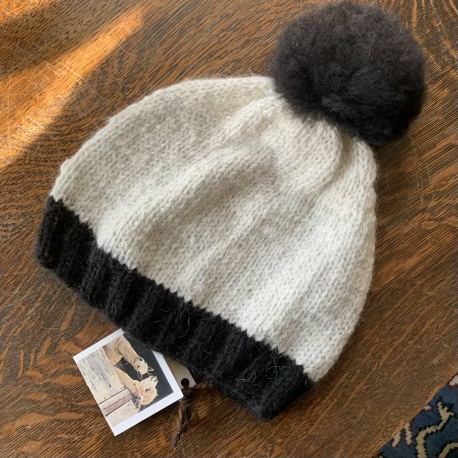 Alpaca Adult Beanie Hats by Notta Lotta Farm, Maine