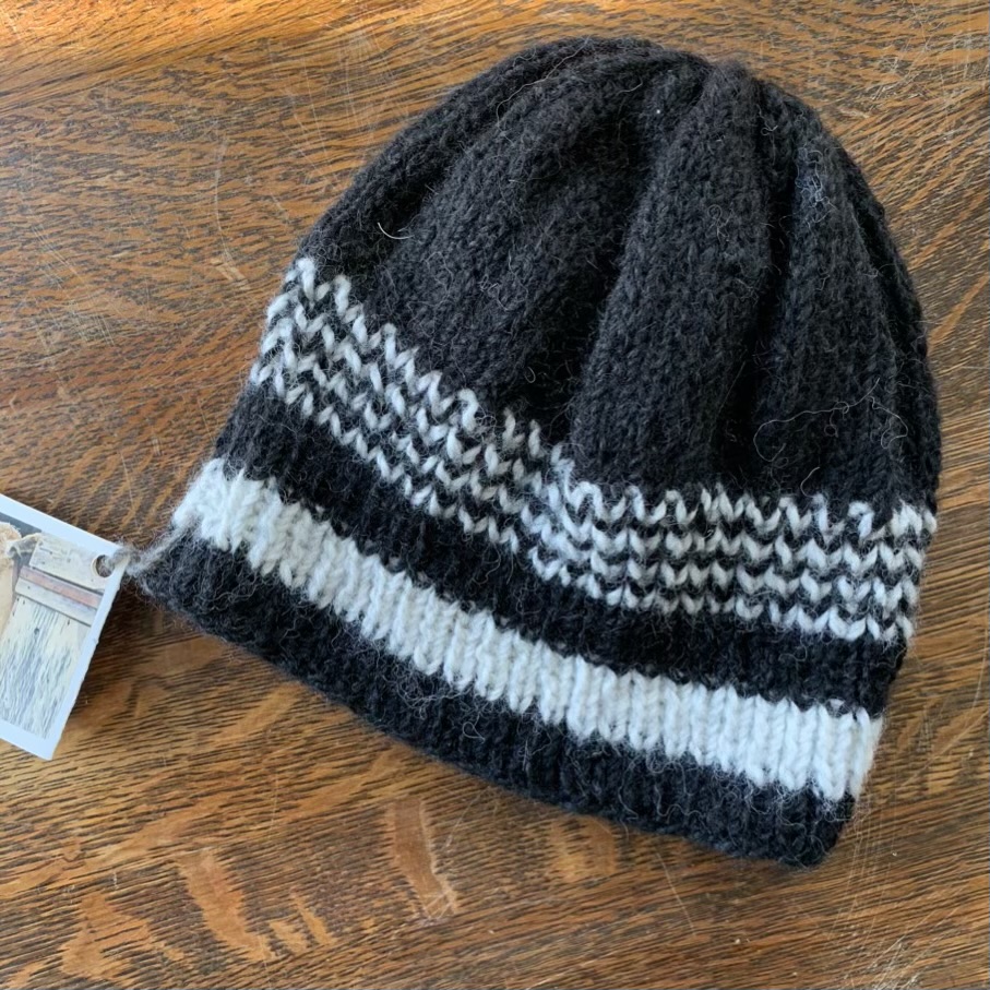 Alpaca Adult Beanie Hats by Notta Lotta Farm, Maine